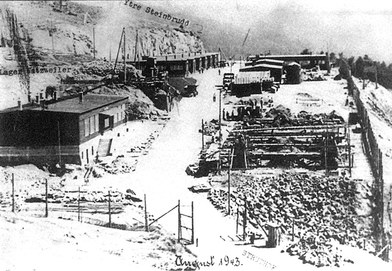 photo de la carrière dans les années 1940